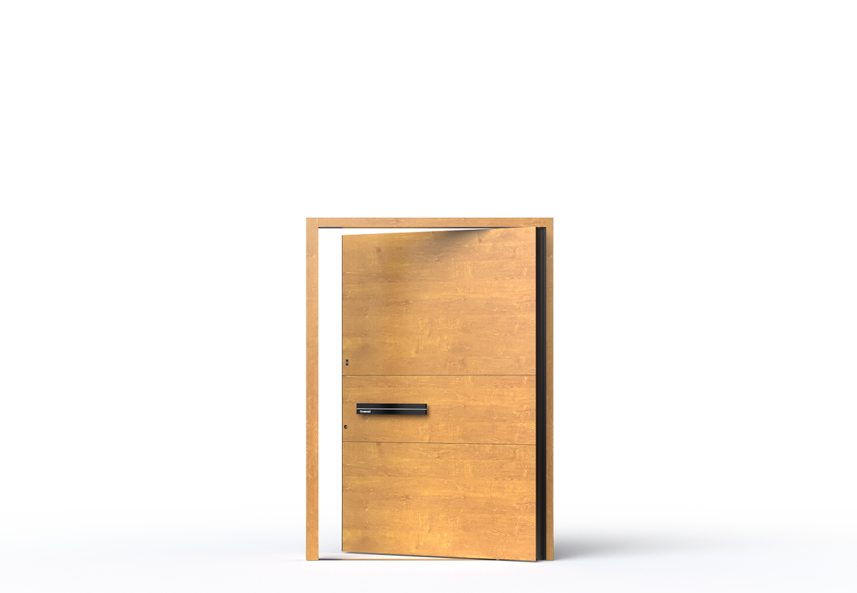 Pirnar Pivot P05-4 Hauseingang mit Drehtür Pivot Tür von Parmax kaufen