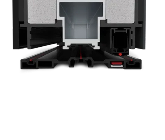 daemmung-bei-pivot-tueren Hauseingang mit Drehtür Pivot Tür von Parmax kaufen